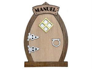 Puerta Pico de Luna pintada